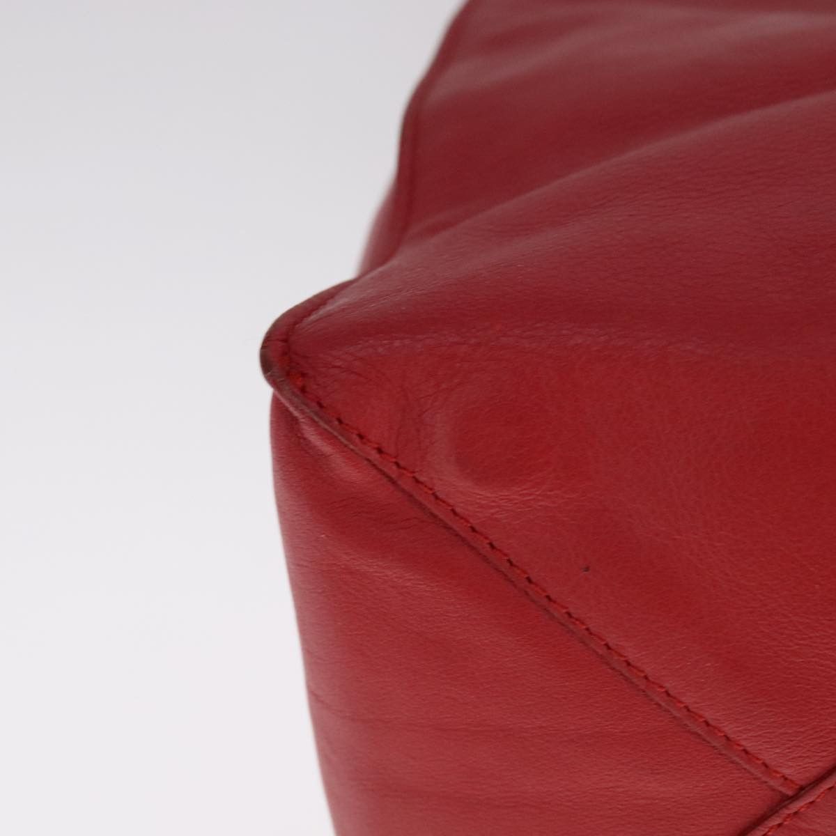 Balenciaga Papier Red Leather Tote Bag (Pre-Owned) Size ONE SIZE - 9 Thumbnail