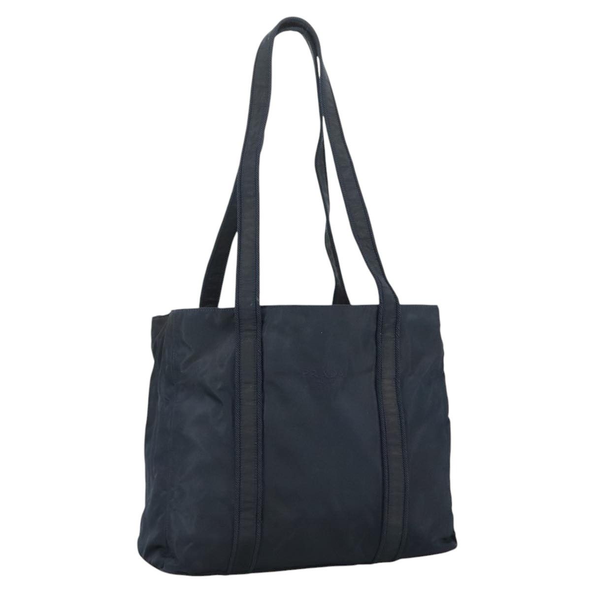 Prada Re-Nylon Navy Synthetic Tote Bag (Pre-Owned) Size ONE SIZE - 18 Thumbnail