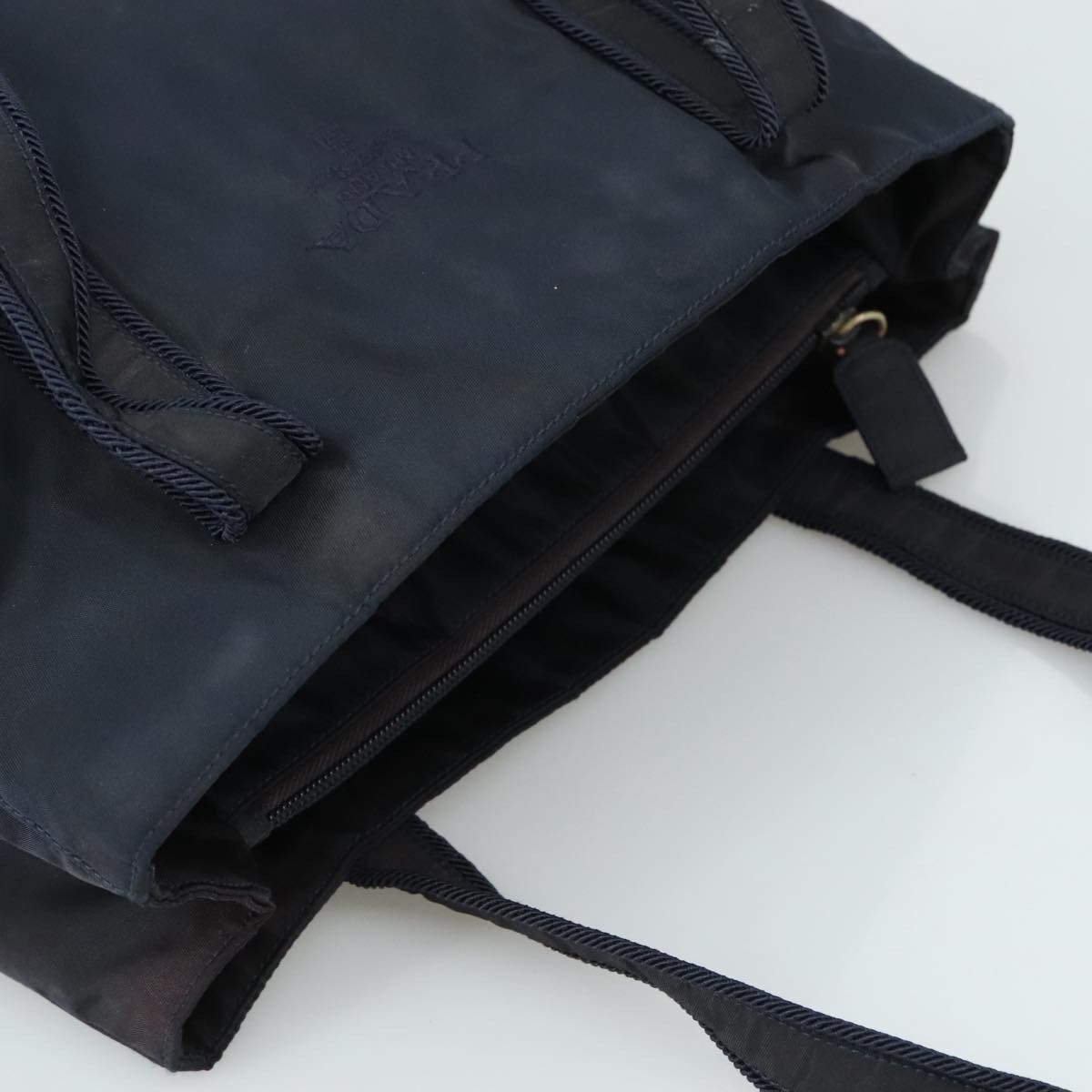 Prada Re-Nylon Navy Synthetic Tote Bag (Pre-Owned) Size ONE SIZE - 11 Thumbnail