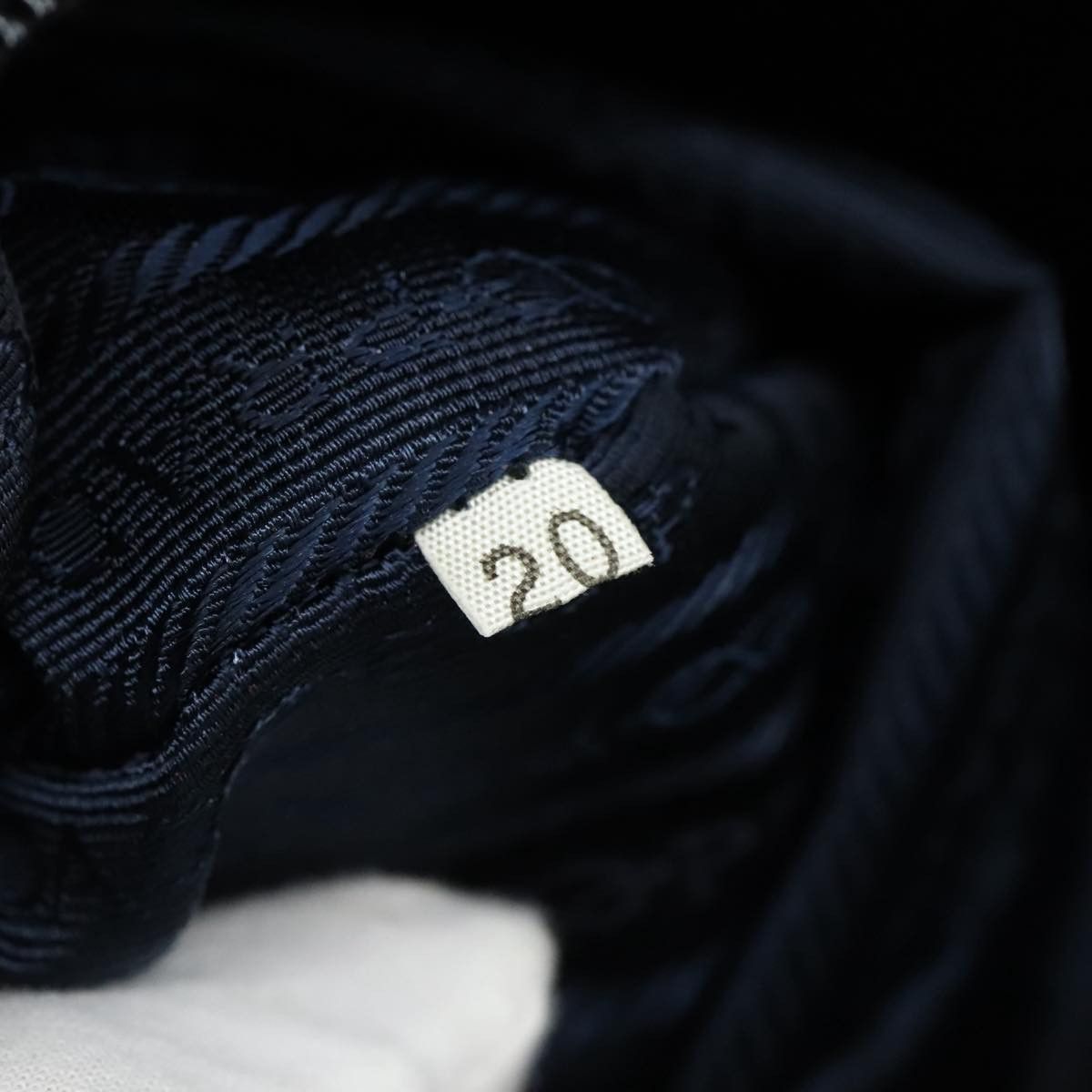 Prada Re-Nylon Navy Synthetic Tote Bag (Pre-Owned) Size ONE SIZE - 15 Thumbnail
