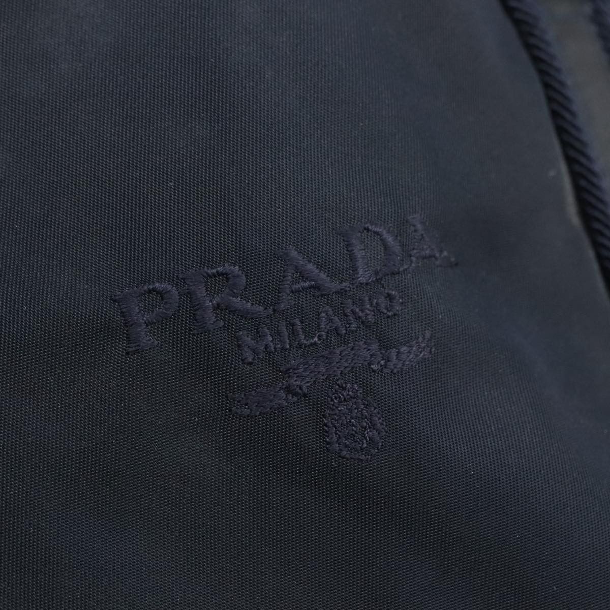 Prada Re-Nylon Navy Synthetic Tote Bag (Pre-Owned) Size ONE SIZE - 19 Thumbnail