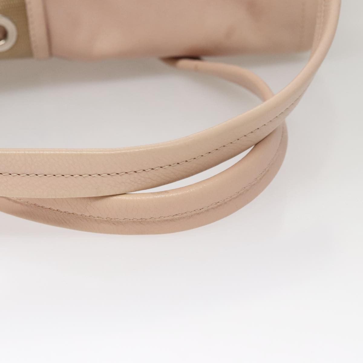 Prada Beige Synthetic Shoulder Bag (Pre-Owned) Size ONE SIZE - 5 Thumbnail
