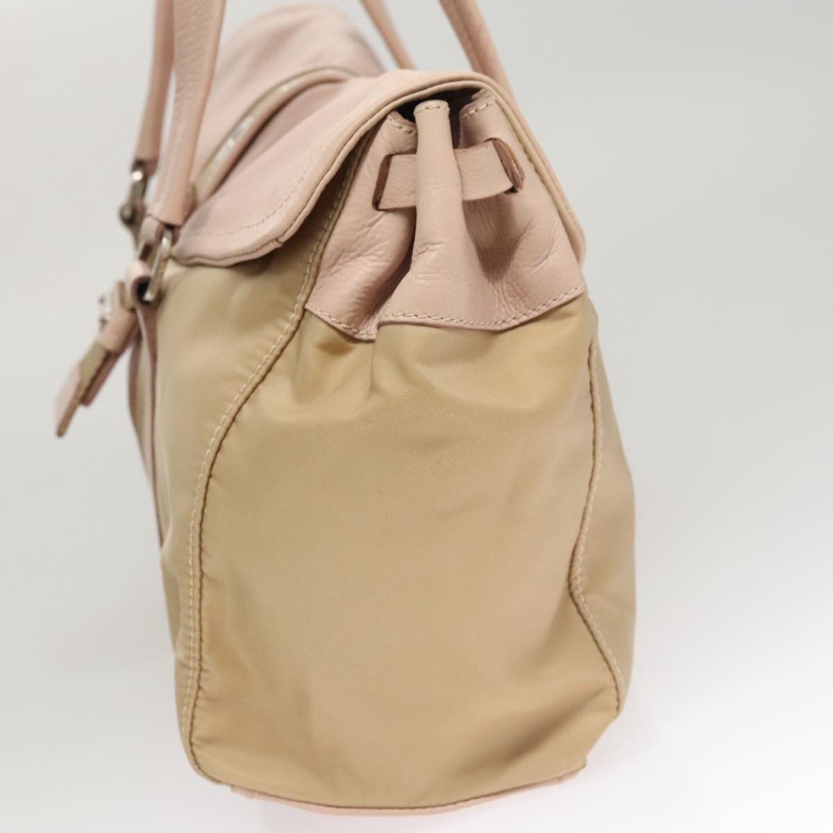 Prada Beige Synthetic Shoulder Bag (Pre-Owned) Size ONE SIZE - 3 Thumbnail