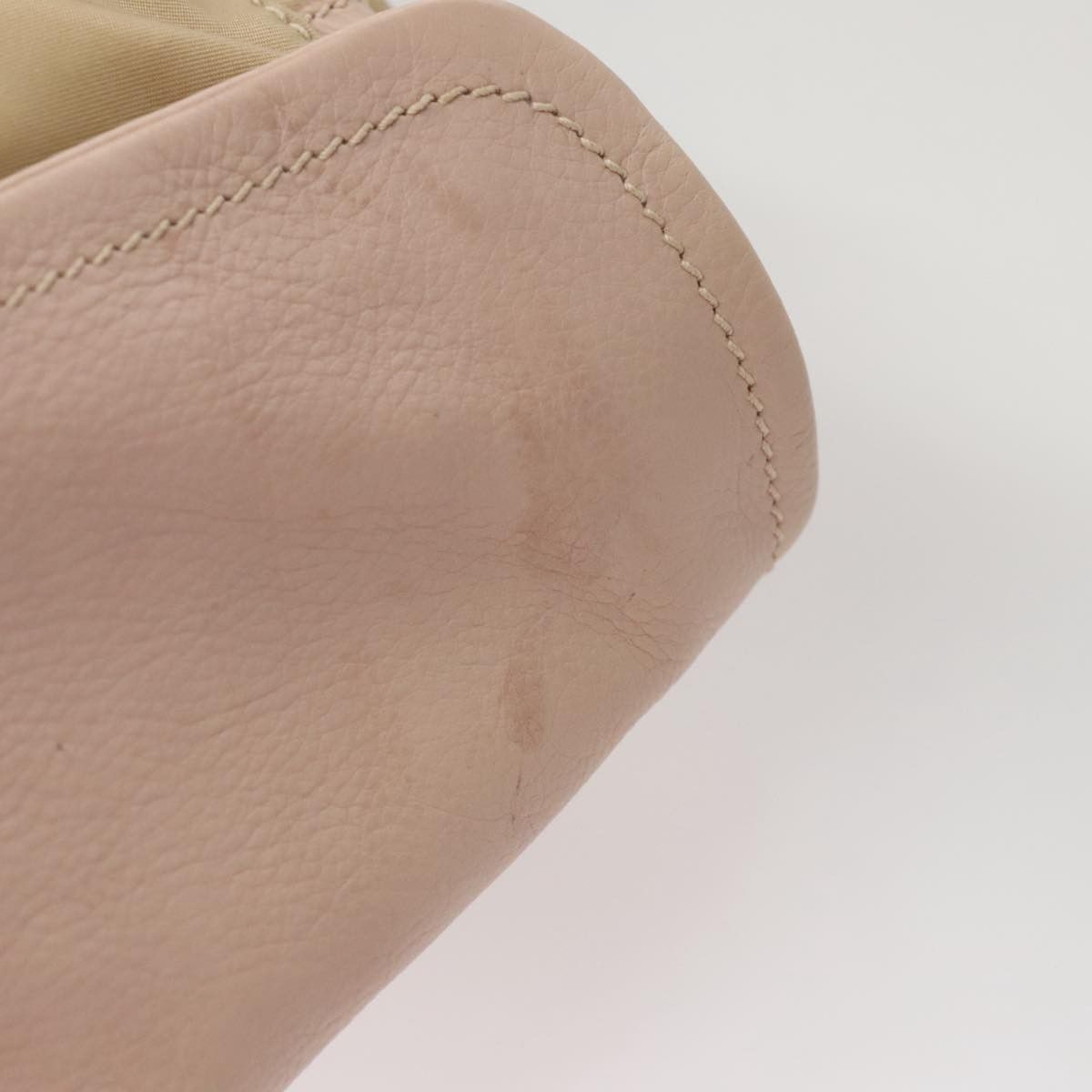 Prada Beige Synthetic Shoulder Bag (Pre-Owned) Size ONE SIZE - 7 Thumbnail