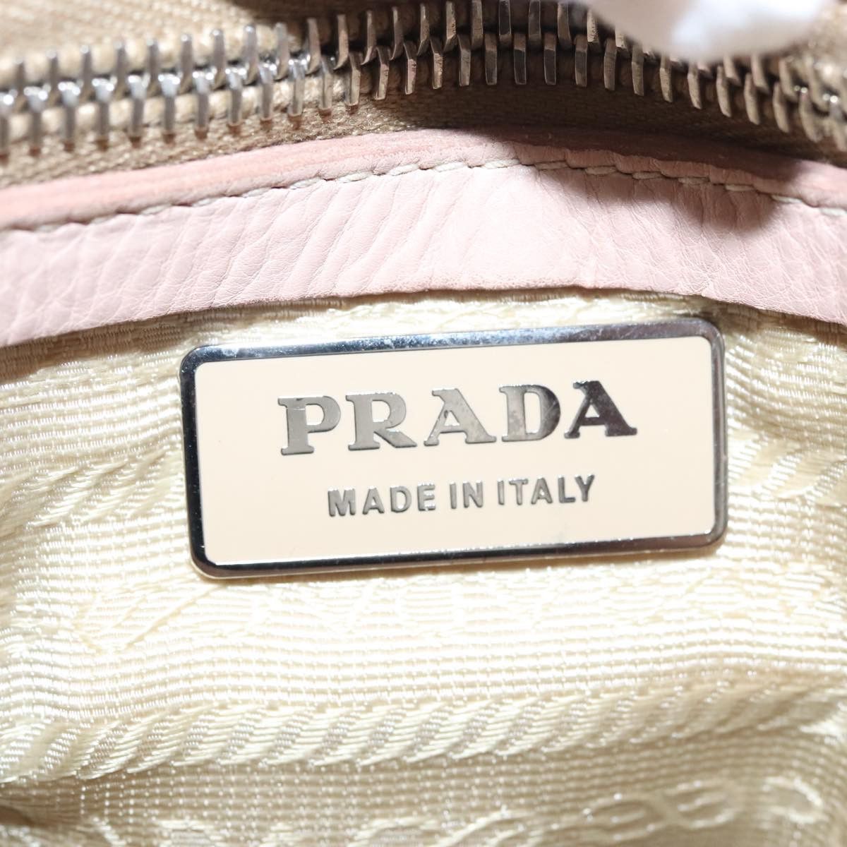 Prada Beige Synthetic Shoulder Bag (Pre-Owned) Size ONE SIZE - 20 Thumbnail