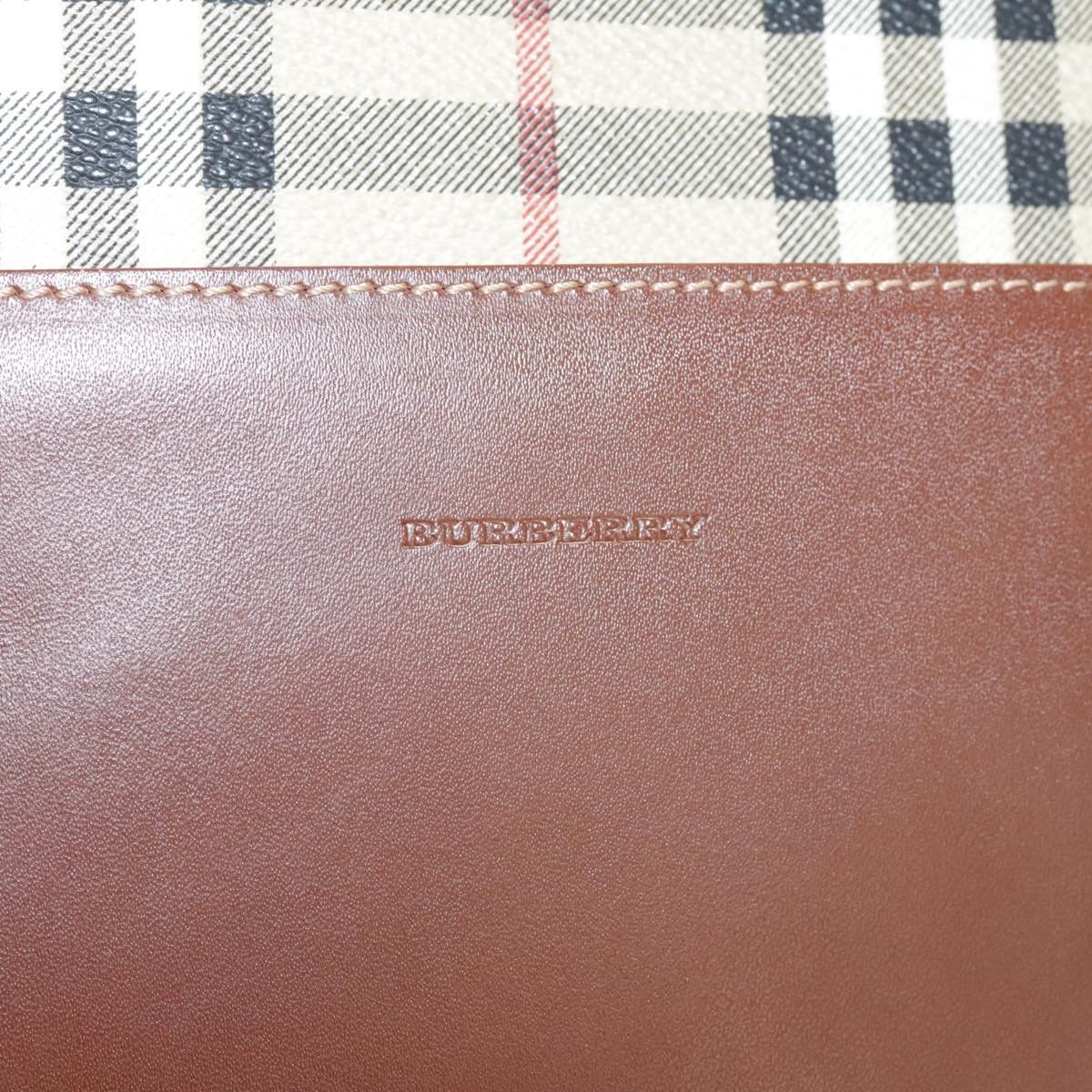 Burberry Nova Check Beige Canvas Tote Bag (Pre-Owned) Size ONE SIZE - 19 Thumbnail