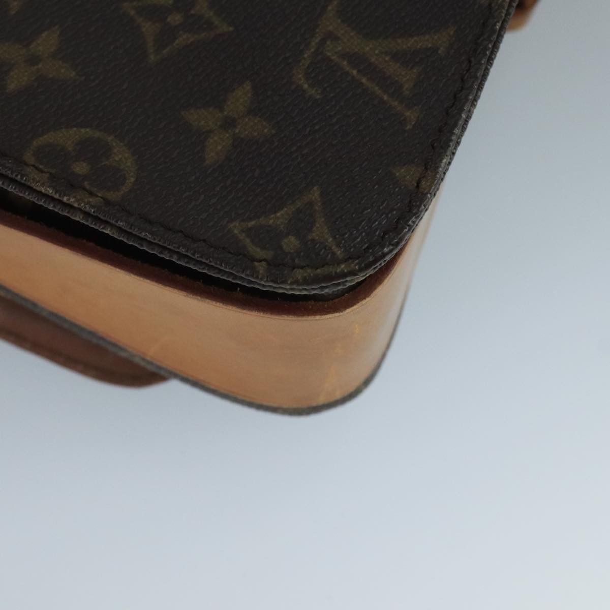 Louis Vuitton Cartouchiere Brown Canvas Shoulder Bag (Pre-Owned) Size ONE SIZE - 10 Thumbnail