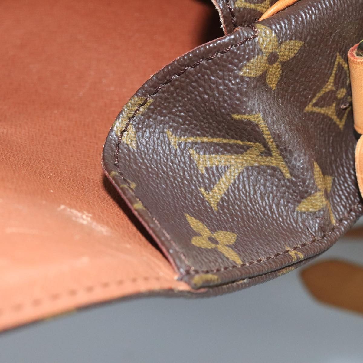 Louis Vuitton Cartouchiere Brown Canvas Shoulder Bag (Pre-Owned) Size ONE SIZE - 11 Thumbnail