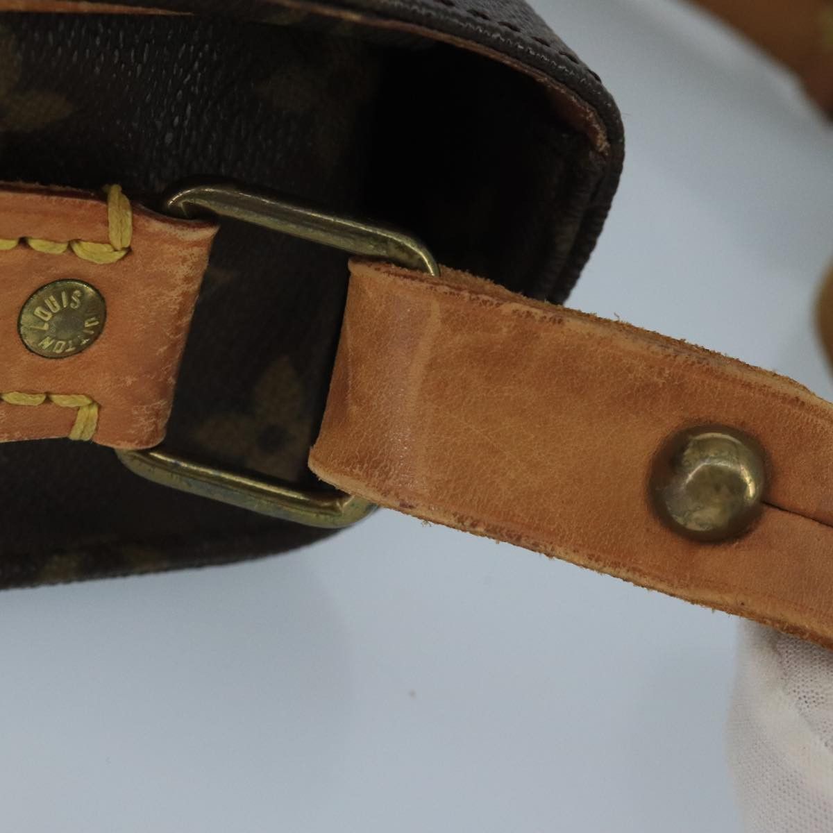 Louis Vuitton Cartouchiere Brown Canvas Shoulder Bag (Pre-Owned) Size ONE SIZE - 14 Thumbnail