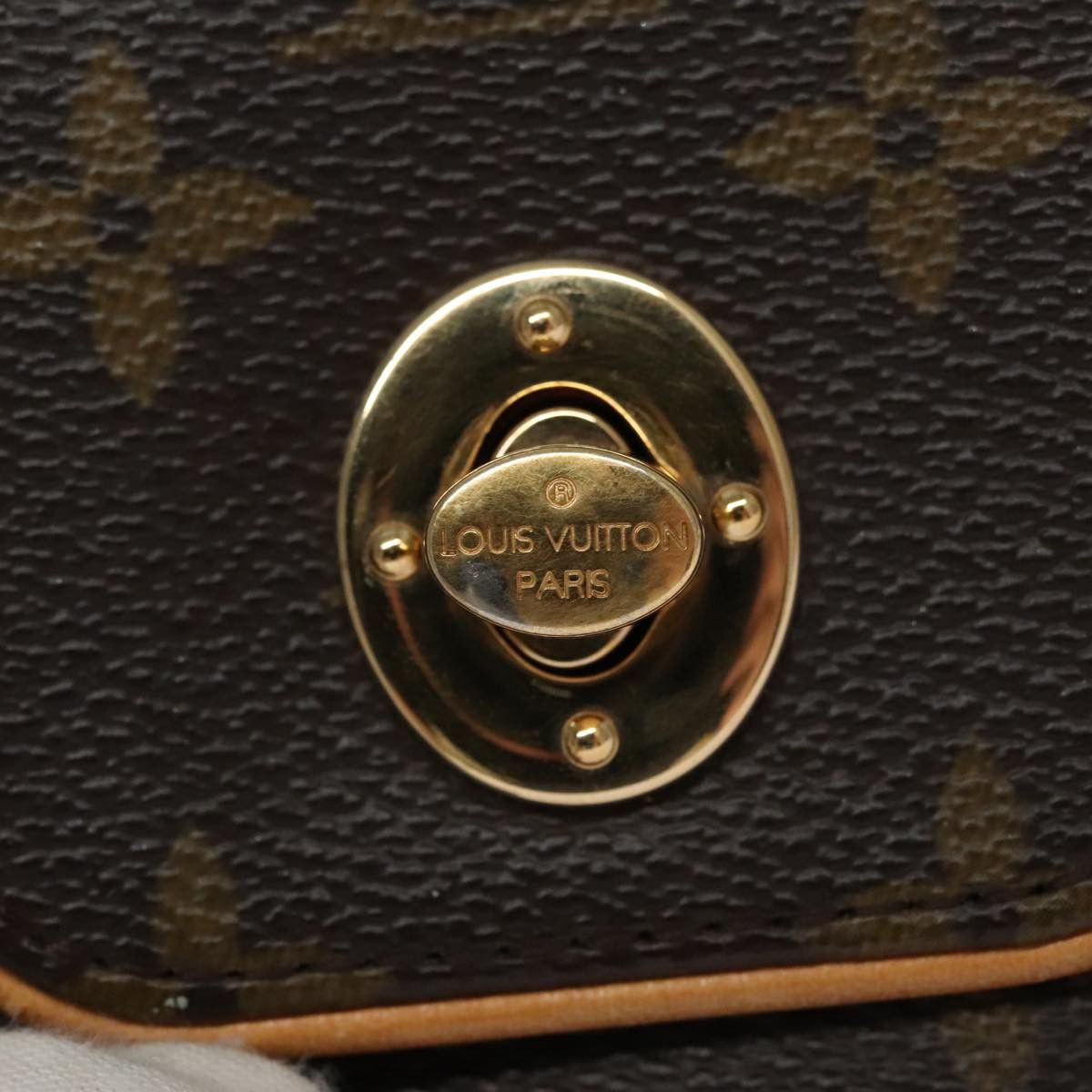 Louis Vuitton Tulum Brown Canvas Clutch Bag (Pre-Owned) Size ONE SIZE - 9 Thumbnail
