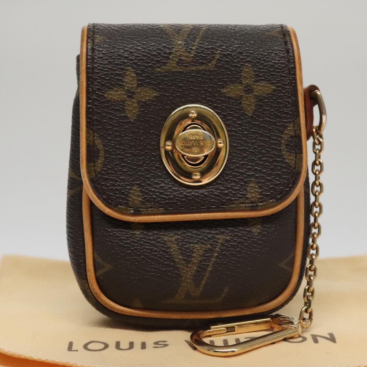 Louis Vuitton Tulum Brown Canvas Clutch Bag (Pre-Owned) Size ONE SIZE - 14 Thumbnail