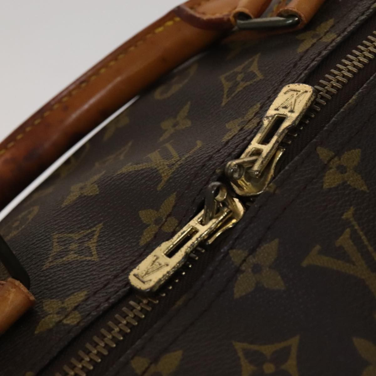Louis Vuitton Keepall 60 Brown Canvas Travel Bag (Pre-Owned) Size ONE SIZE - 14 Thumbnail