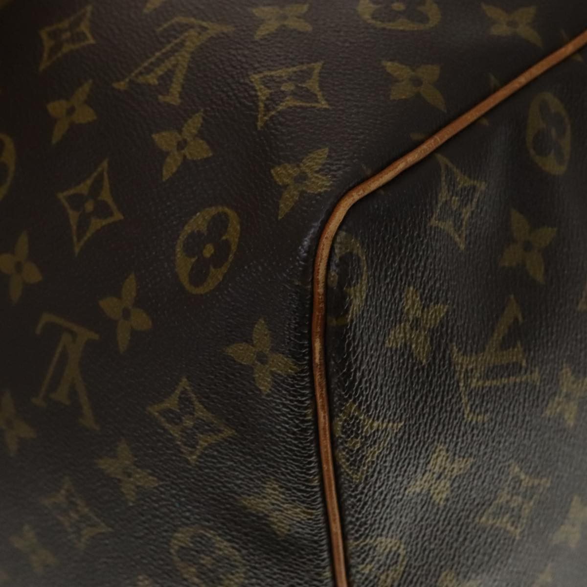 Louis Vuitton Keepall 60 Brown Canvas Travel Bag (Pre-Owned) Size ONE SIZE - 10 Thumbnail