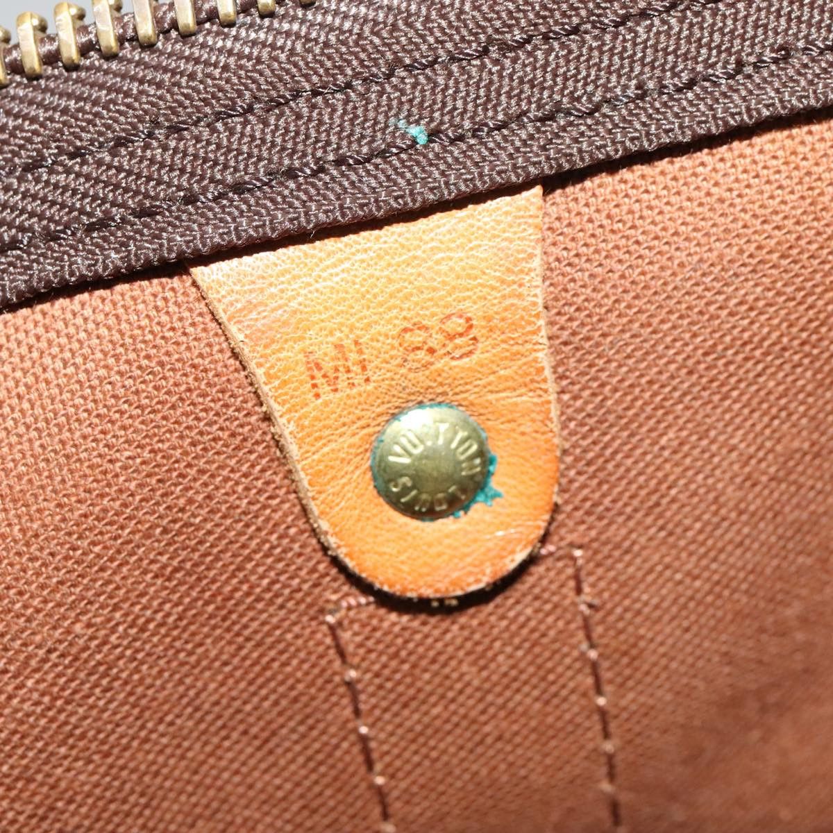 Louis Vuitton Keepall 60 Brown Canvas Travel Bag (Pre-Owned) Size ONE SIZE - 16 Thumbnail
