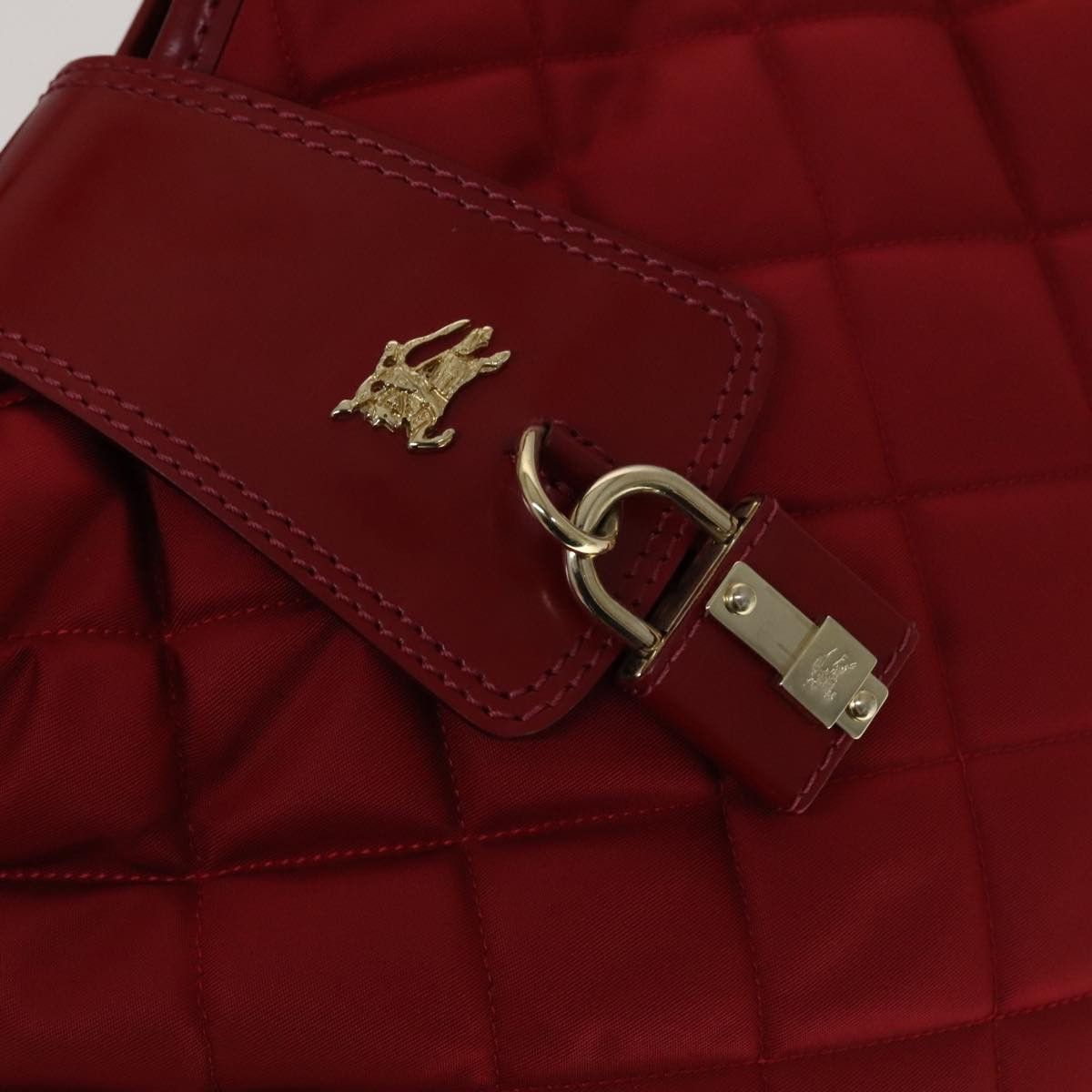Burberry Shoulder Bag Red Synthetic Shoulder Bag (Pre-Owned) Size ONE SIZE - 11 Thumbnail