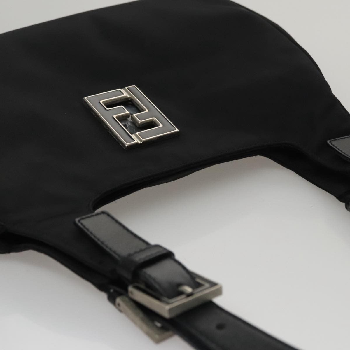 Fendi Black Synthetic Shoulder Bag (Pre-Owned) Size ONE SIZE - 18 Thumbnail