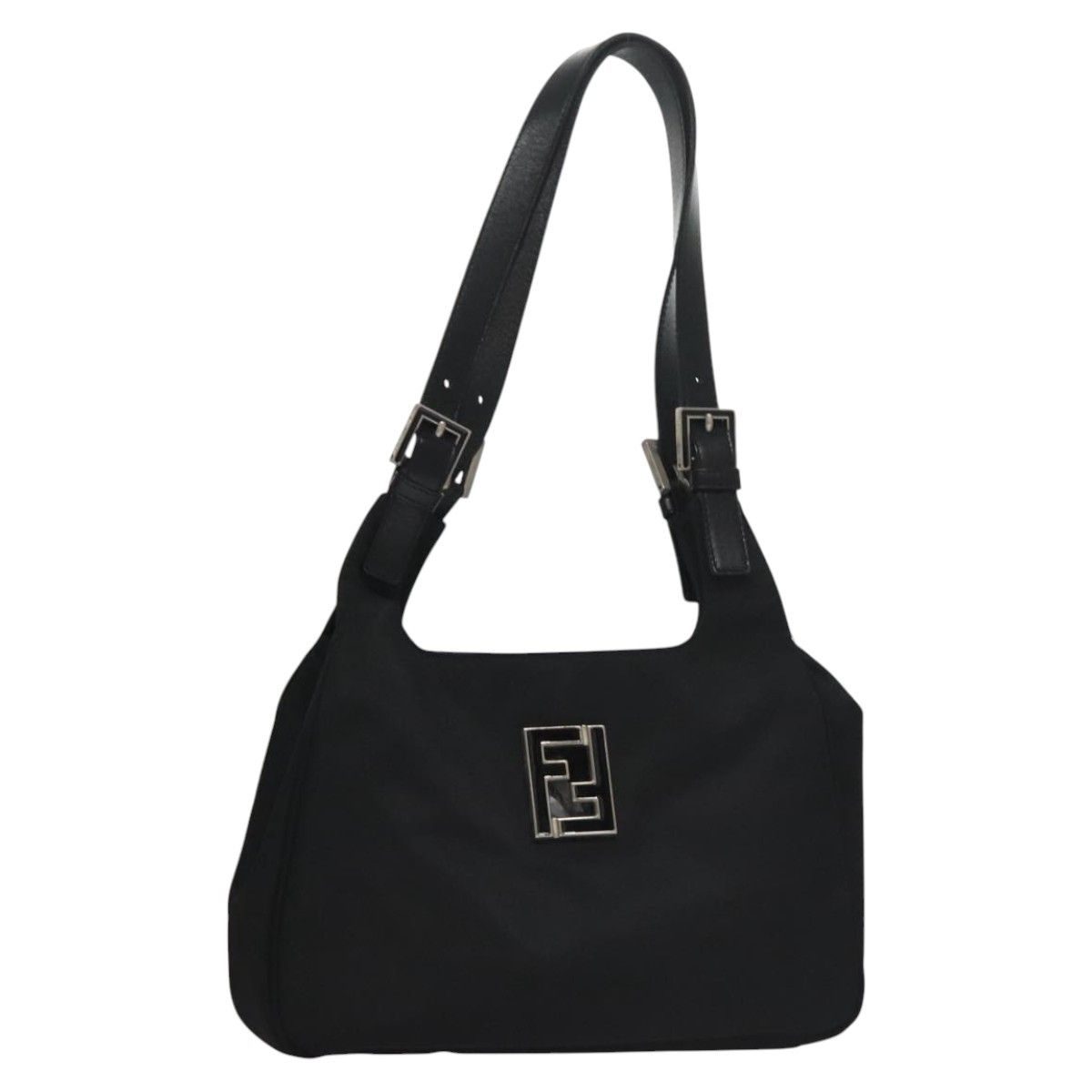 Fendi Black Synthetic Shoulder Bag (Pre-Owned) Size ONE SIZE - 17 Thumbnail