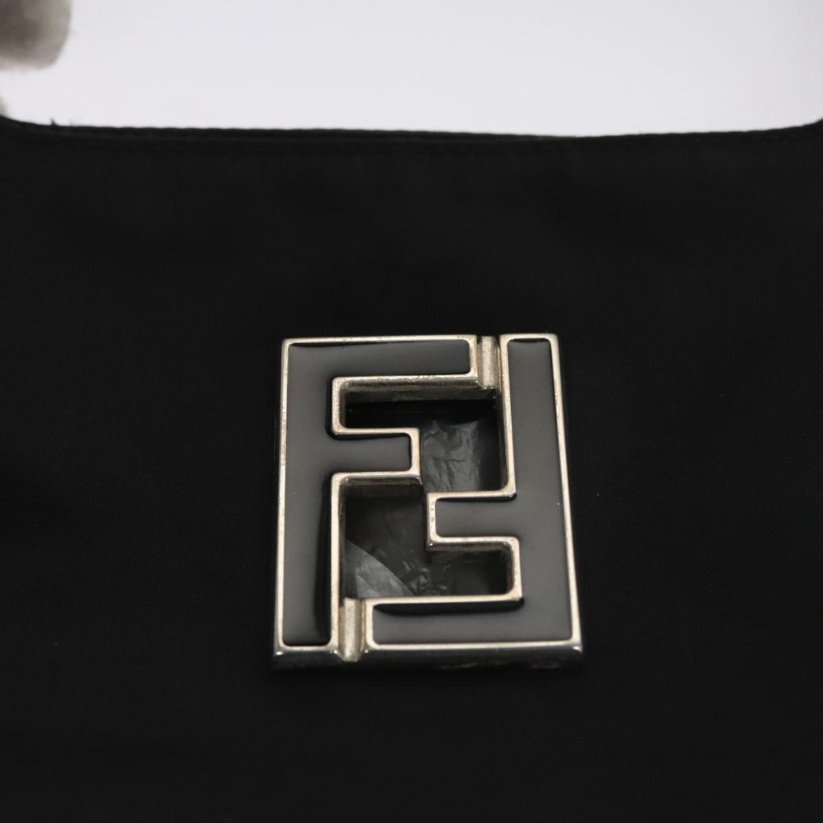 Fendi Black Synthetic Shoulder Bag (Pre-Owned) Size ONE SIZE - 14 Thumbnail