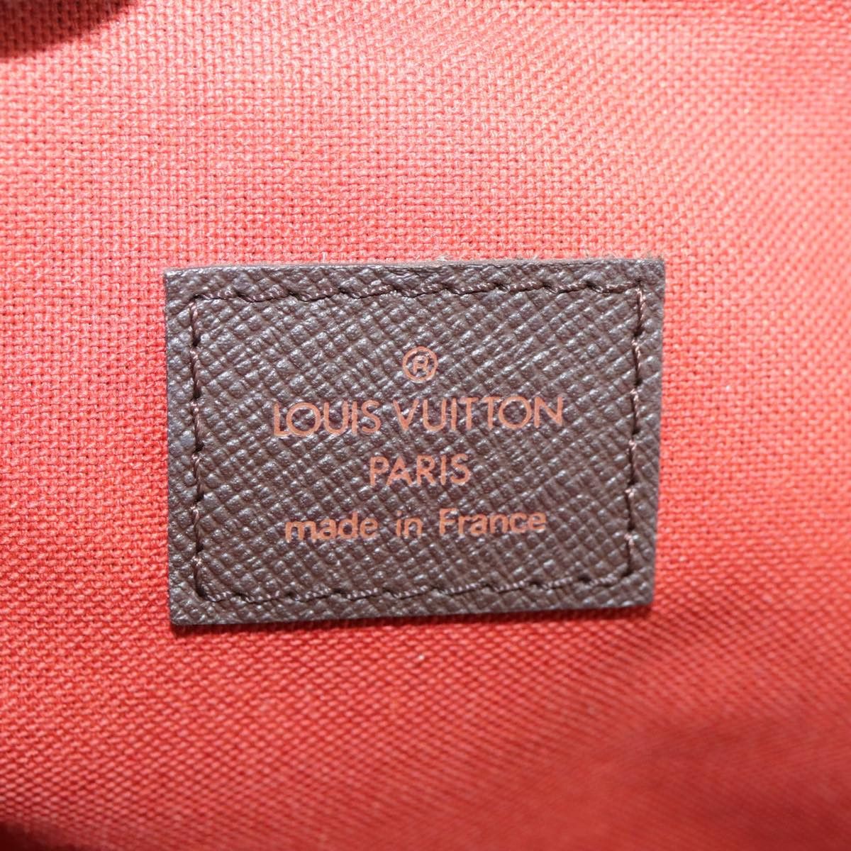 Louis Vuitton Belem Pm Brown Canvas Handbag (Pre-Owned) Size ONE SIZE - 10 Thumbnail