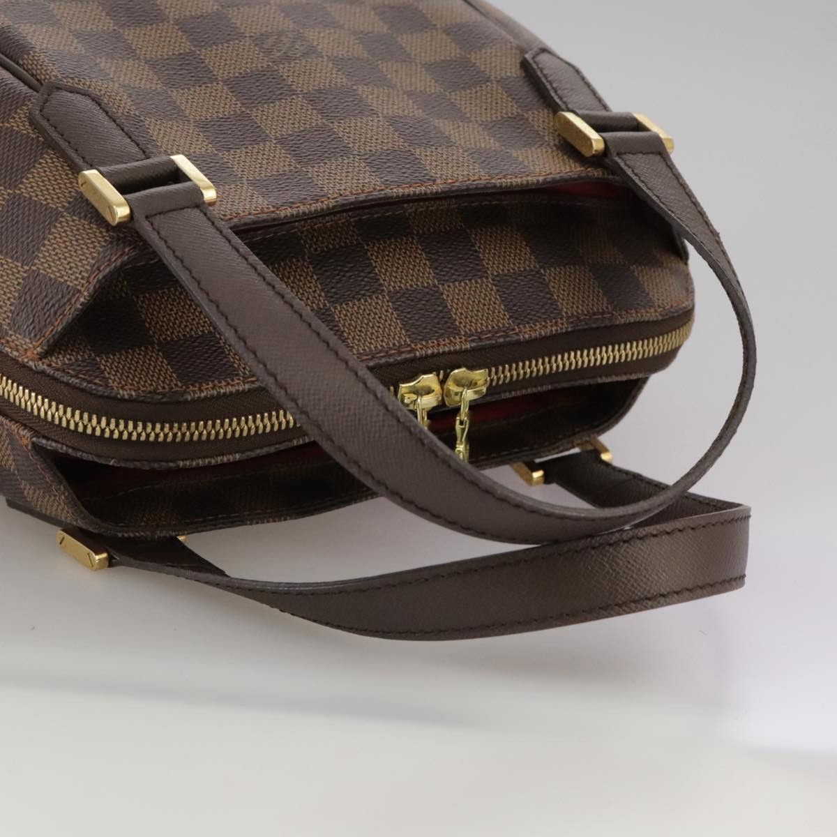Louis Vuitton Belem Pm Brown Canvas Handbag (Pre-Owned) Size ONE SIZE - 5 Thumbnail