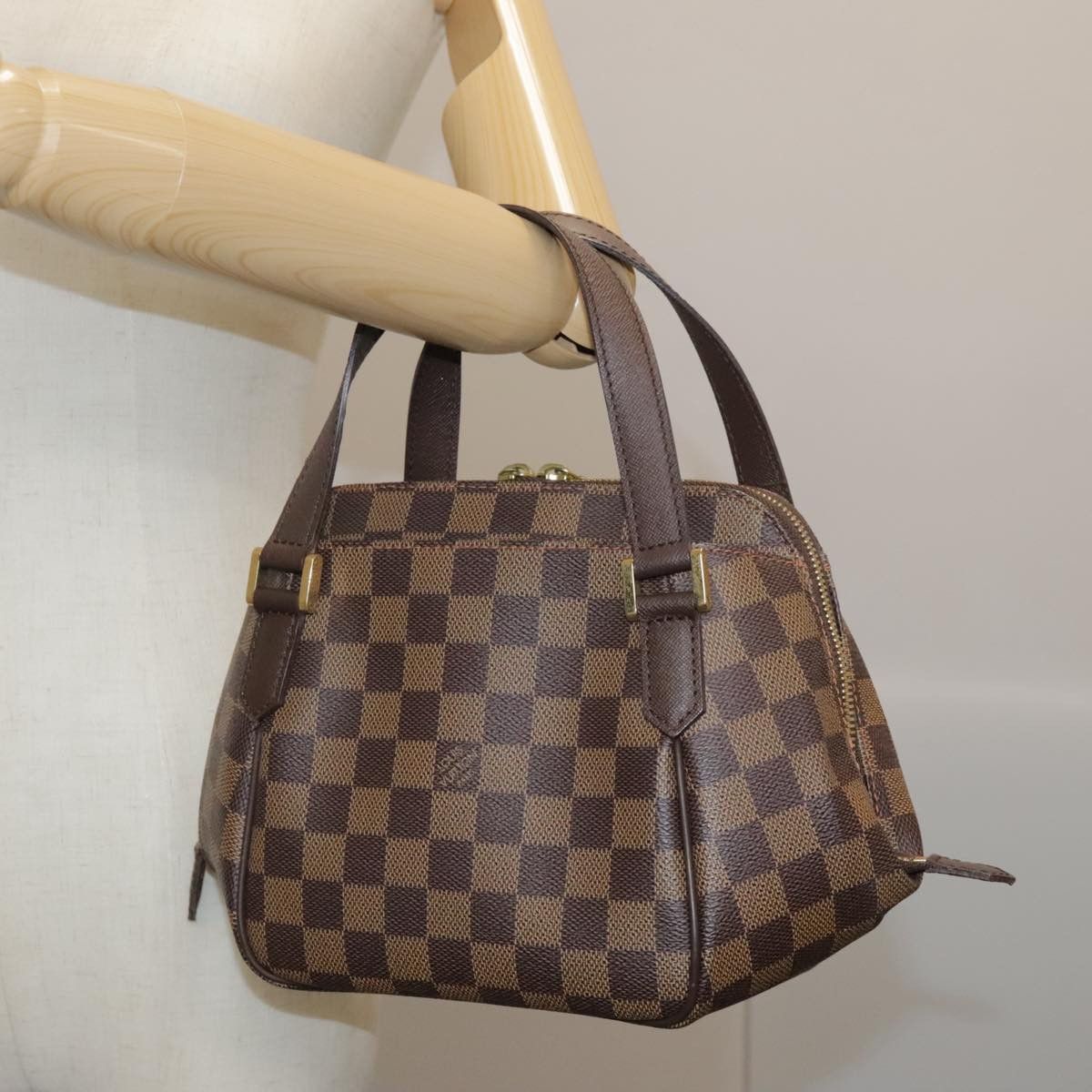 Louis Vuitton Belem Pm Brown Canvas Handbag (Pre-Owned) Size ONE SIZE - 13 Thumbnail