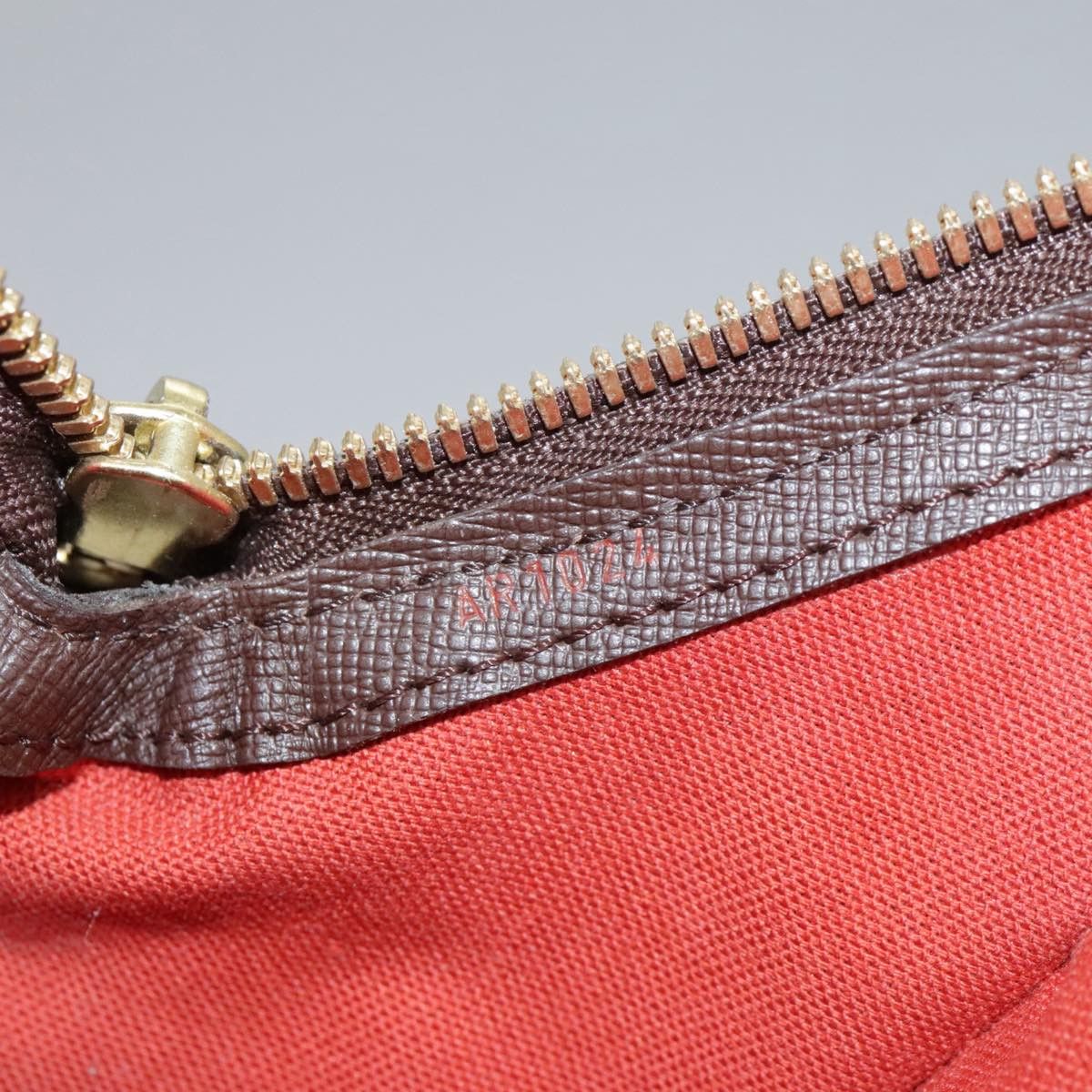 Louis Vuitton Belem Pm Brown Canvas Handbag (Pre-Owned) Size ONE SIZE - 11 Thumbnail