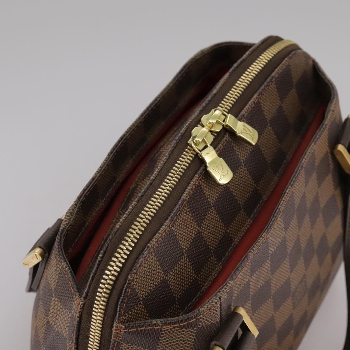 Louis Vuitton Belem Pm Brown Canvas Handbag (Pre-Owned) Size ONE SIZE - 16 Thumbnail