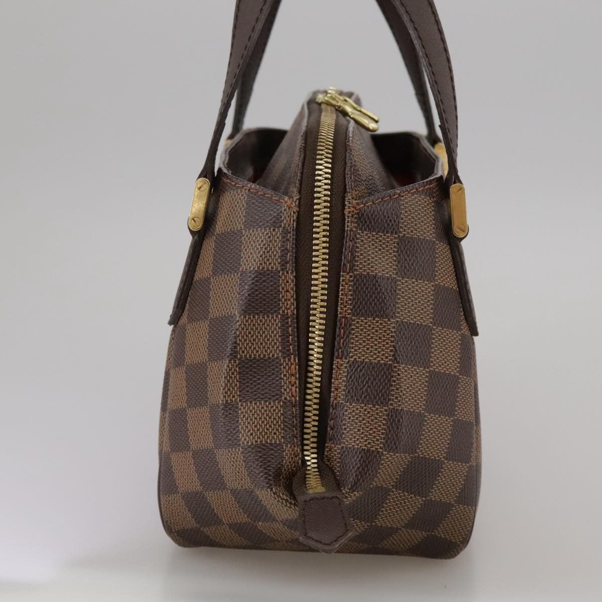 Louis Vuitton Belem Pm Brown Canvas Handbag (Pre-Owned) Size ONE SIZE - 4 Thumbnail