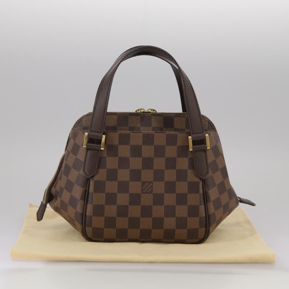 Louis Vuitton Belem Pm Brown Canvas Handbag (Pre-Owned) Size ONE SIZE - 12 Thumbnail