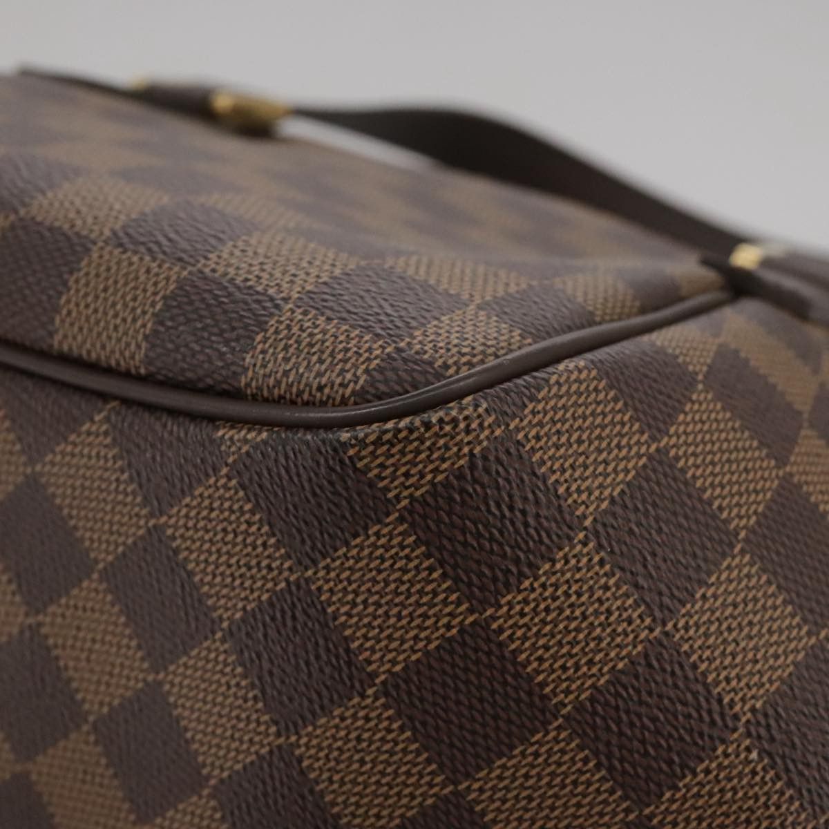 Louis Vuitton Belem Pm Brown Canvas Handbag (Pre-Owned) Size ONE SIZE - 7 Thumbnail