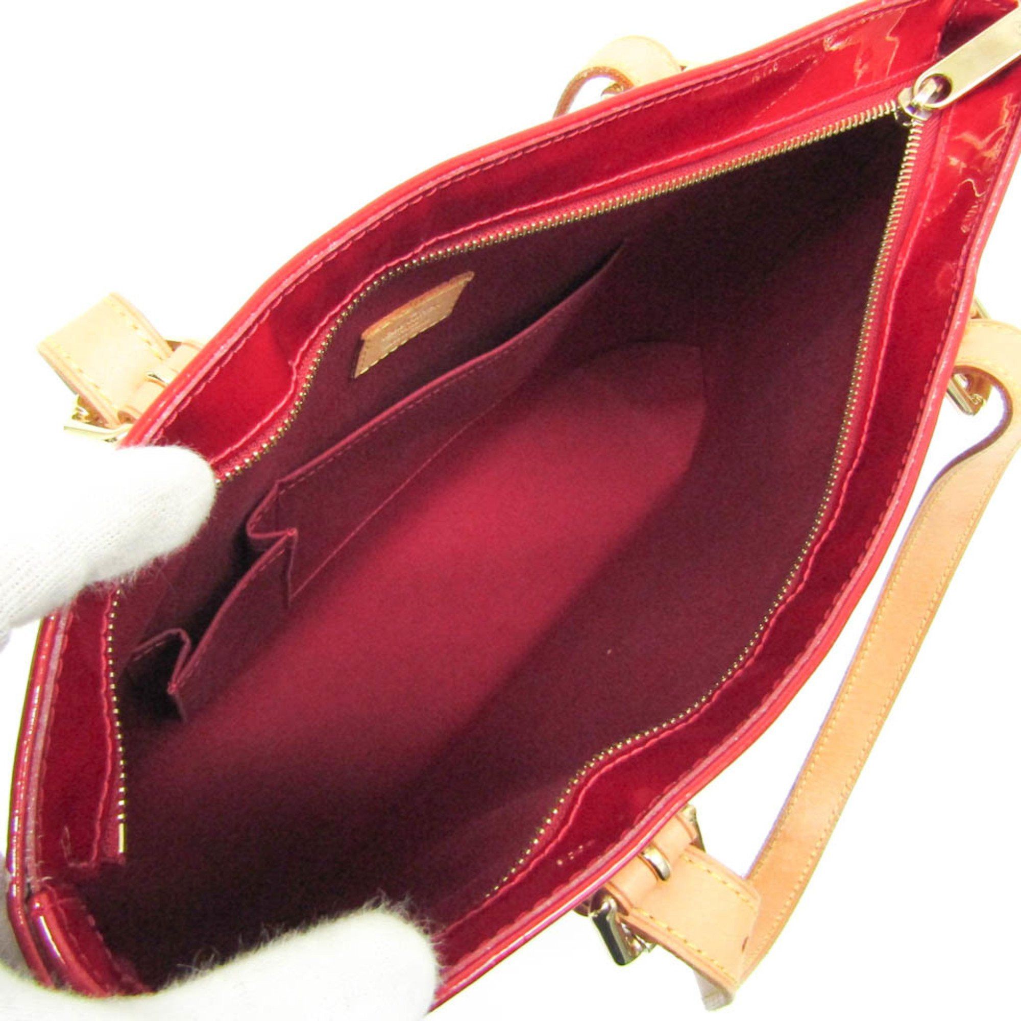 Louis Vuitton Brentwood Red Patent Leather Handbag (Pre-Owned) Size ONE SIZE - 12 Thumbnail