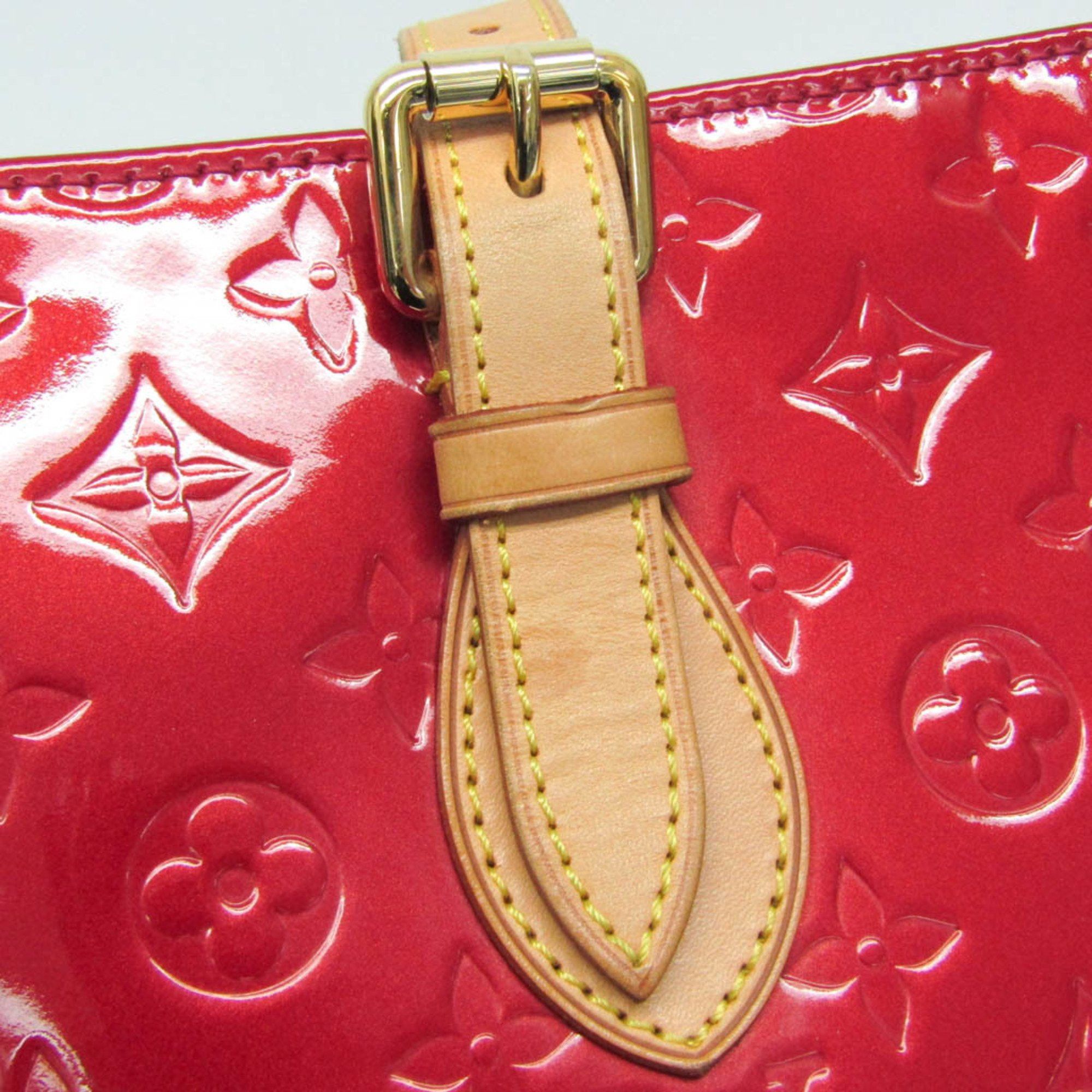 Louis Vuitton Brentwood Red Patent Leather Handbag (Pre-Owned) Size ONE SIZE - 8 Thumbnail