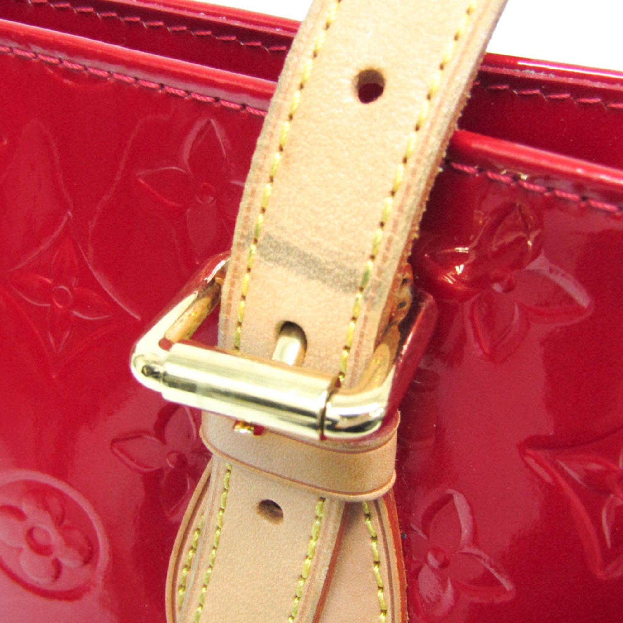 Louis Vuitton Brentwood Red Patent Leather Handbag (Pre-Owned) Size ONE SIZE - 9 Thumbnail