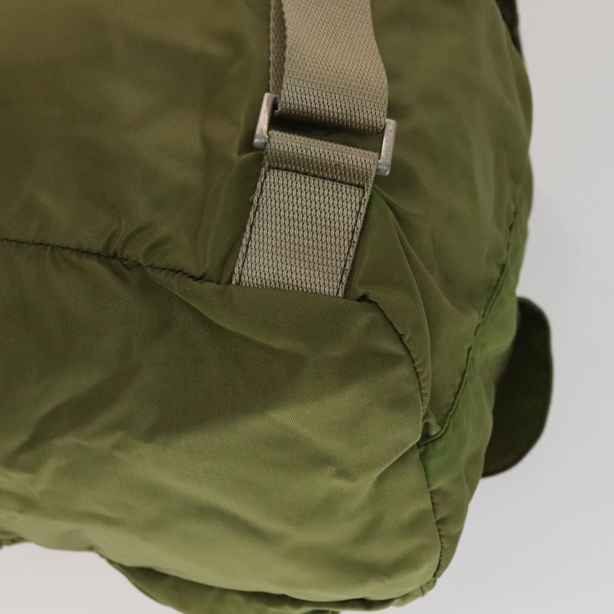 Prada Tessuto Khaki Synthetic Backpack Bag (Pre-Owned) Size ONE SIZE - 20 Thumbnail