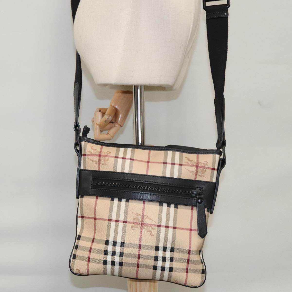 Burberry Nova Check Beige Ceramic Shoulder Bag (Pre-Owned) Size ONE SIZE - 17 Thumbnail