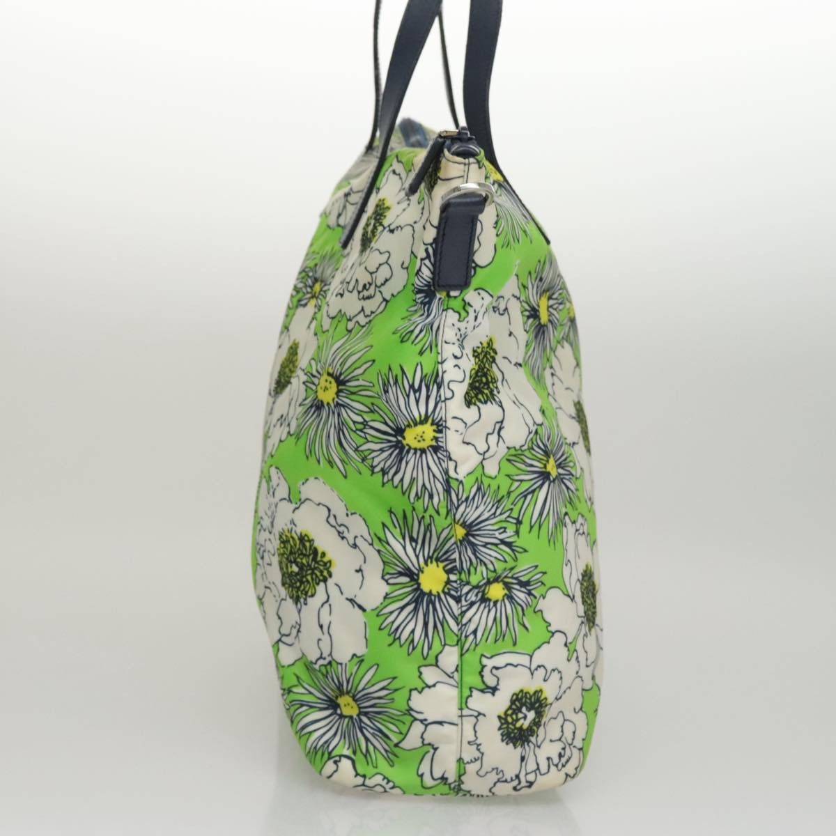 Prada Re-Nylon Green Synthetic Handbag (Pre-Owned) Size ONE SIZE - 4 Thumbnail