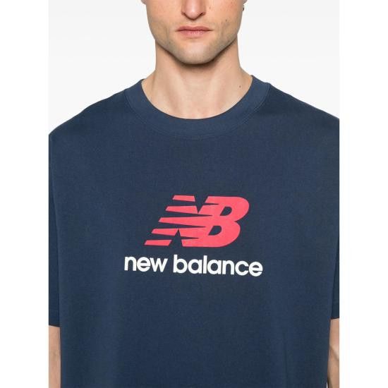 New Balance NEW BALANCE Men T-Shirts MT51500NNY BLUE Size US S / EU 44-46 / 1 - 3 Thumbnail
