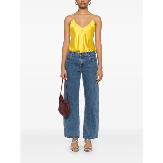 Max Mara MAX MARA Women Tops QUASSIA 214 010 YELLOW Size XS / US 0-2 / IT 36-38 - 5 Thumbnail