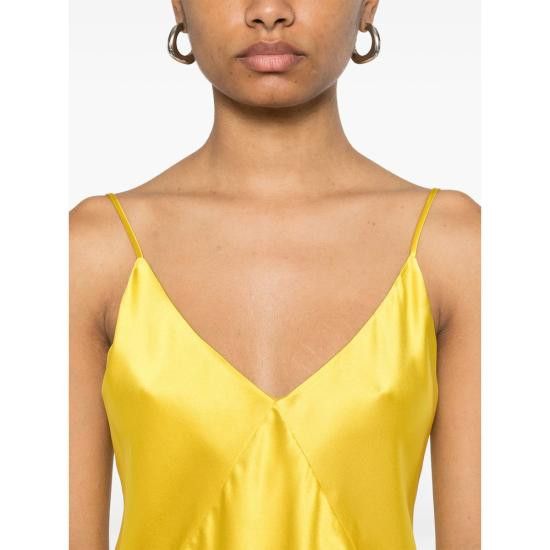 Max Mara MAX MARA Women Tops QUASSIA 214 010 YELLOW Size XS / US 0-2 / IT 36-38 - 4 Thumbnail