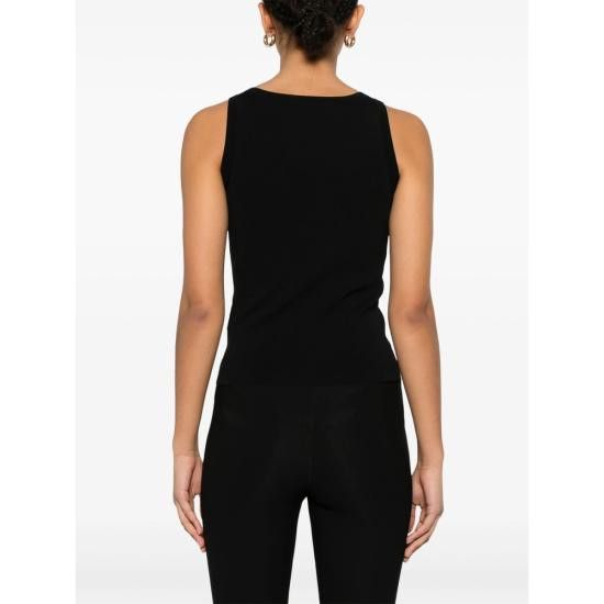 Max Mara MAX MARA Women Tops PENTOLA 036 004 BLACK Size S / US 4 / IT 40 - 3 Thumbnail