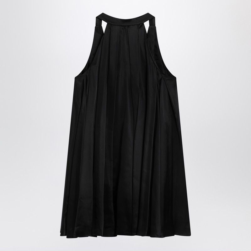Loewe Loewe Black Viscose Trapeze Mini Dress Size S / US 4 / IT 40 - 2 Thumbnail