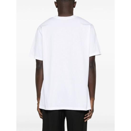 Balmain BALMAIN Men T-Shirts EH1EG010 BB73 GAB WHITE Size US XS / EU 42 / 0 - 3 Thumbnail