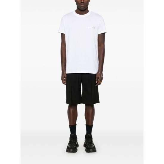 Balmain BALMAIN Men T-Shirts EH1EF000 GD84 0HF WHITE Size US M / EU 48-50 / 2 - 2 Thumbnail