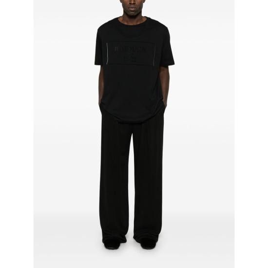 Balmain BALMAIN Men T-Shirts EH1EG028 BC88 0PA BLACK Size US L / EU 52-54 / 3 - 3 Thumbnail