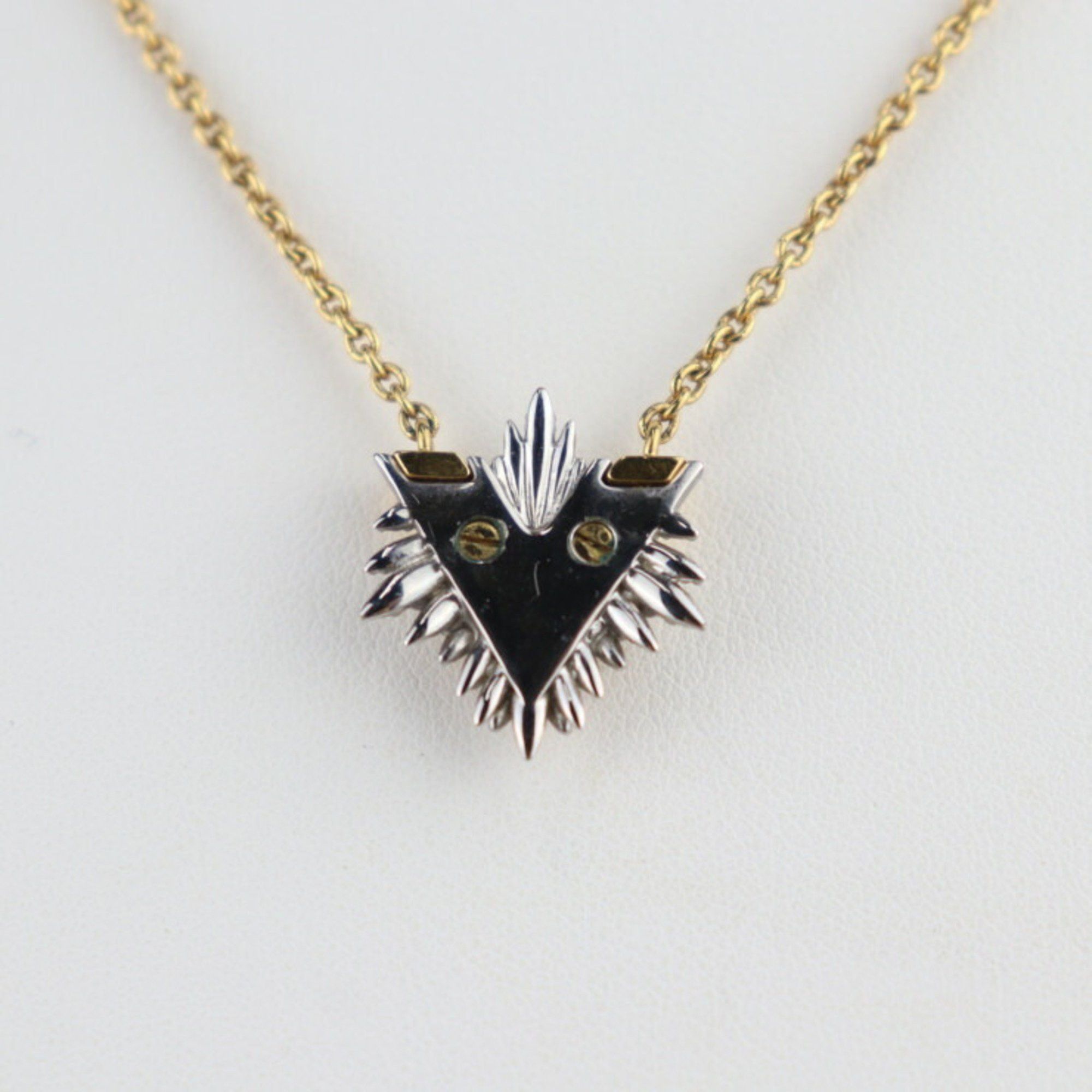 Louis Vuitton Louis Vuitton Collier Glory V Necklace M00366 Metal Rhinestone Gold Silver Size ONE SIZE - 3 Thumbnail