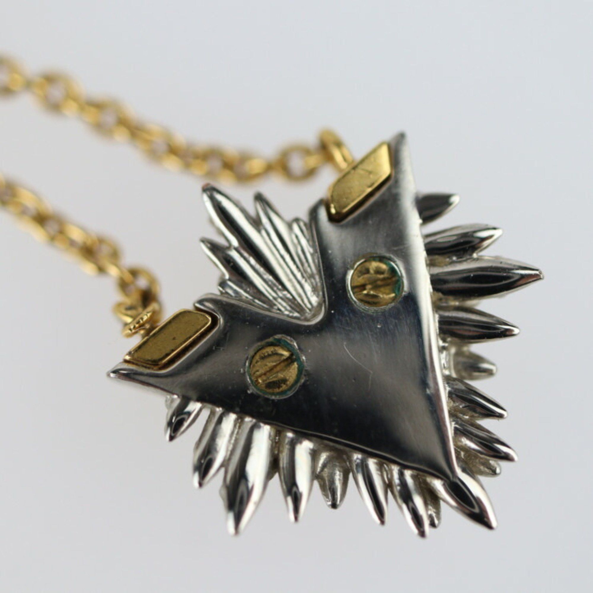 Louis Vuitton Louis Vuitton Collier Glory V Necklace M00366 Metal Rhinestone Gold Silver Size ONE SIZE - 6 Thumbnail