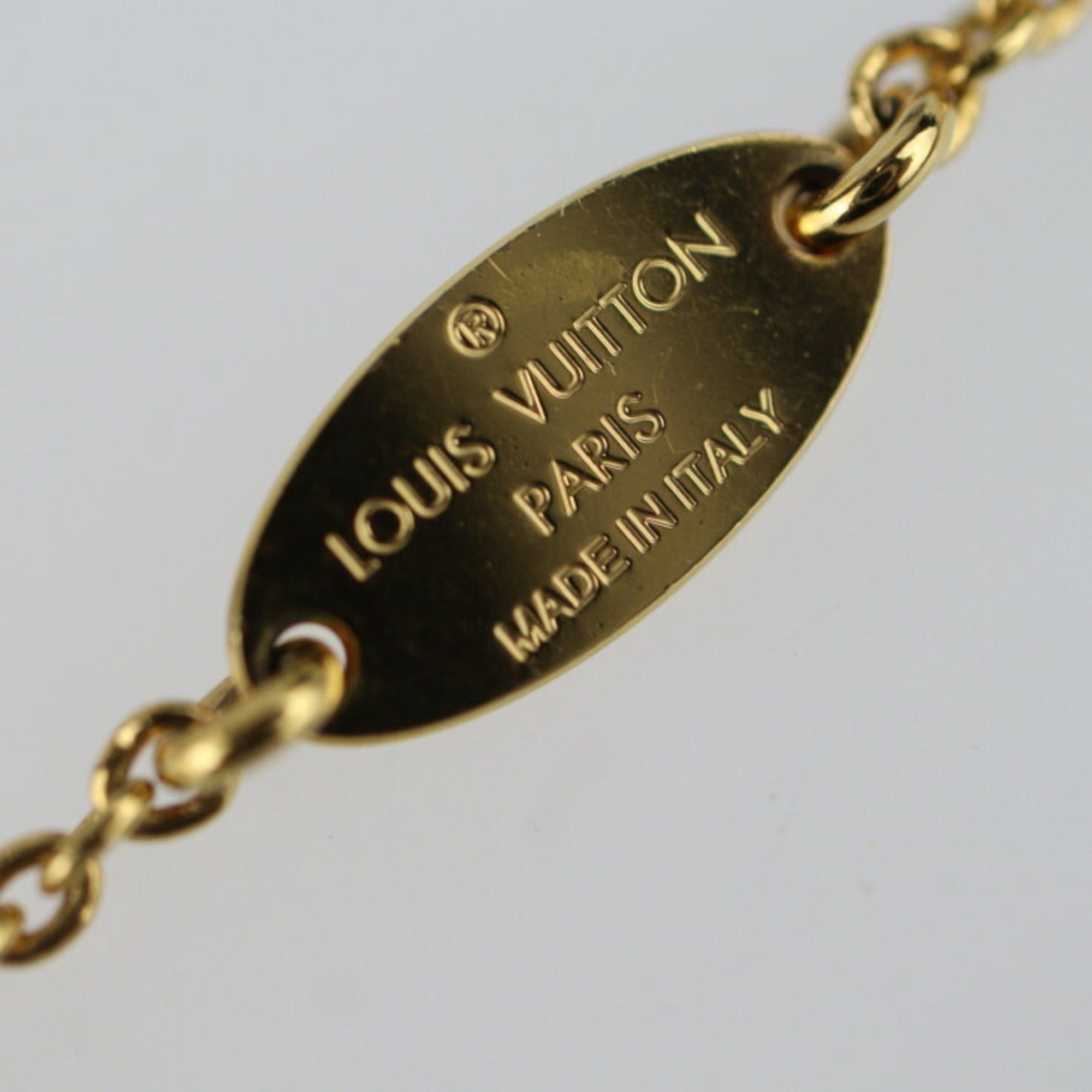 Louis Vuitton Louis Vuitton Collier Glory V Necklace M00366 Metal Rhinestone Gold Silver Size ONE SIZE - 8 Thumbnail