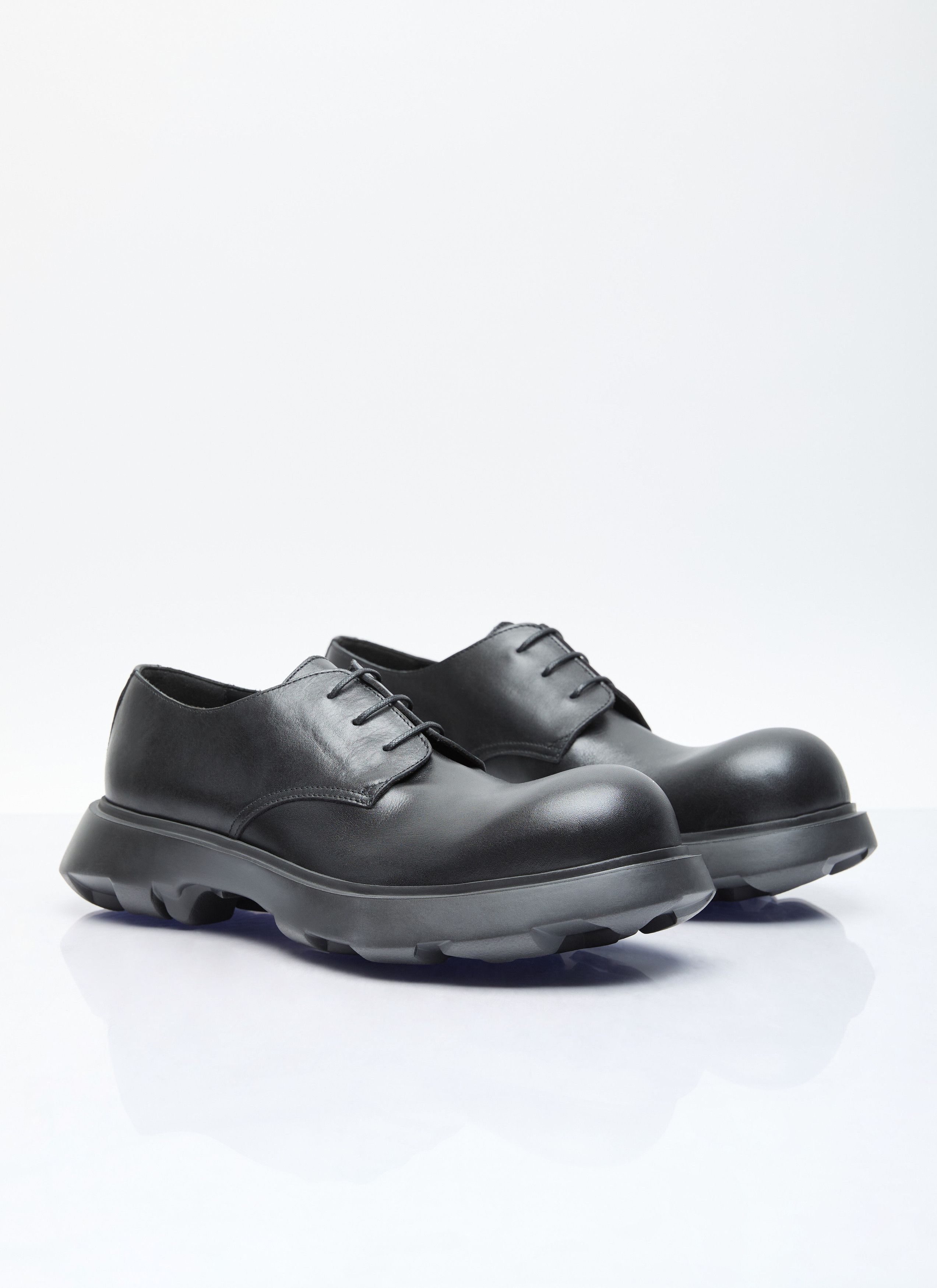Acne Studios Leather Lace-Up Shoes Size US 11 / EU 44 - 3 Thumbnail