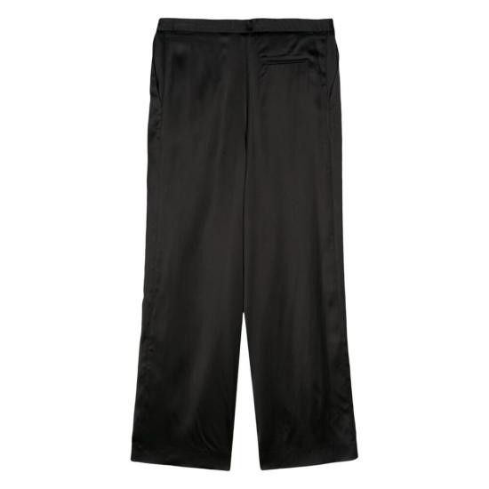 BOTTER BOTTER Men Straight Pants W5003 W121 BLACK Size US 38 / EU 54 - 2 Thumbnail