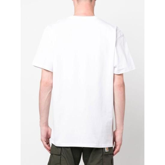 Carhartt CARHARTT Men T-Shirts I026391 00RXX WHITE Size US L / EU 52-54 / 3 - 5 Thumbnail